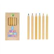 6PCK HALF SIZE PENCILS 96S