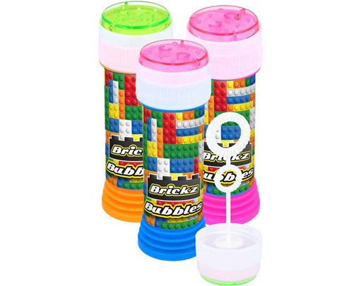 50ml BRICKZ BUBBLE TUBS WITH PUZZLE MAZE TOP