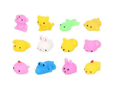 5cm ASST SQUISHY ANIMAL 96S
