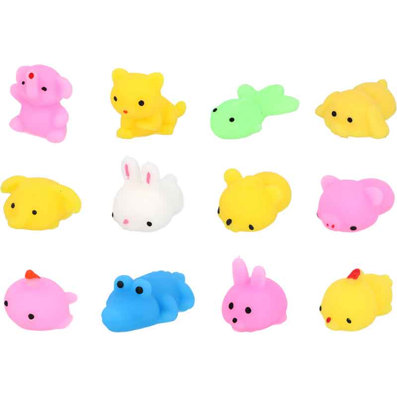 5cm ASST SQUISHY ANIMAL 96S