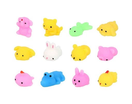 5cm ASST SQUISHY ANIMAL 96S