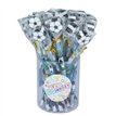 FOOTBALL PENCIL W/ERASER TOPPER  24S