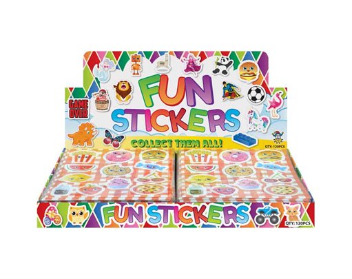 FOODIE FACE STICKERS 120S
