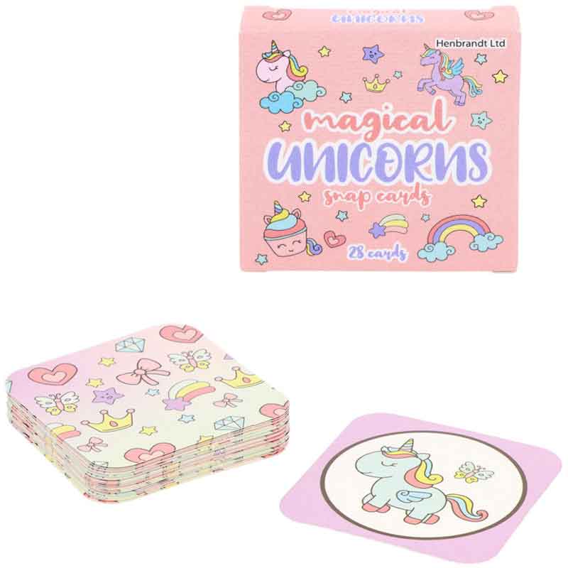 UNICORN MINI SNAP CARDS 64S
