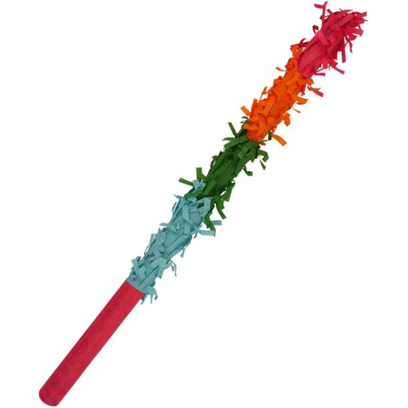 50CM MULTI COLOUR PINATA STICK