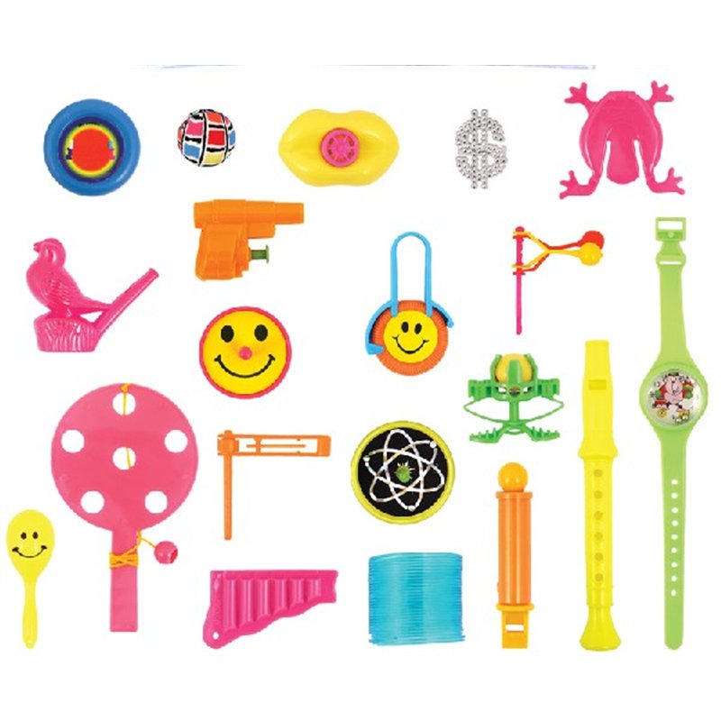 (100) ASST TRADE TOYS
