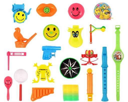 (100) 5ASST PINATA TOYS