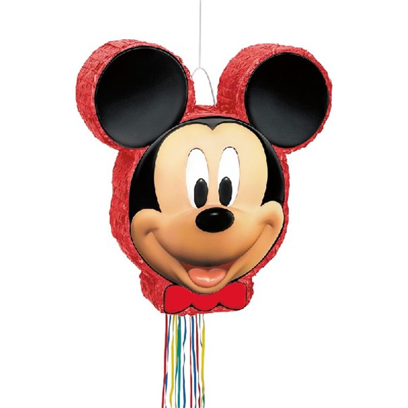 DISNEY MICKEY MOUSE DRUM PULL PINATA