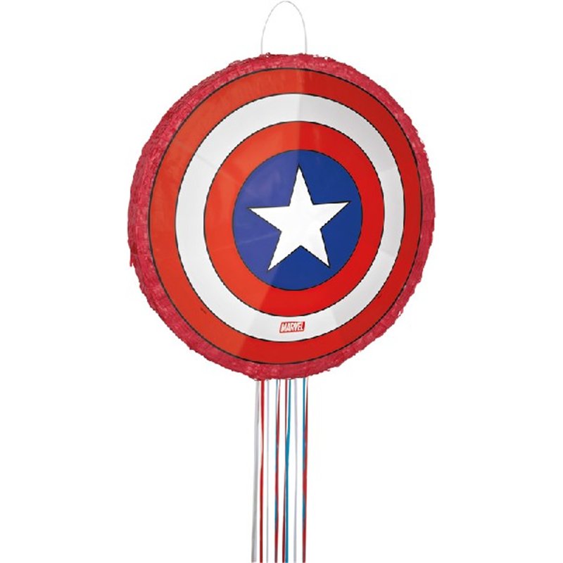 CAPTAIN AMERICA SHIELD 3D PINATA