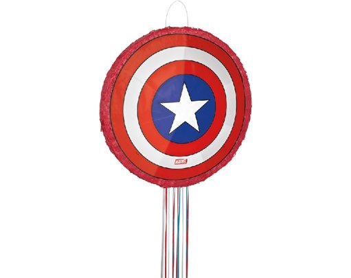CAPTAIN AMERICA SHIELD 3D PINATA