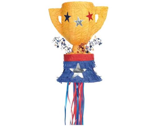 TROPHY PULL PINATA
