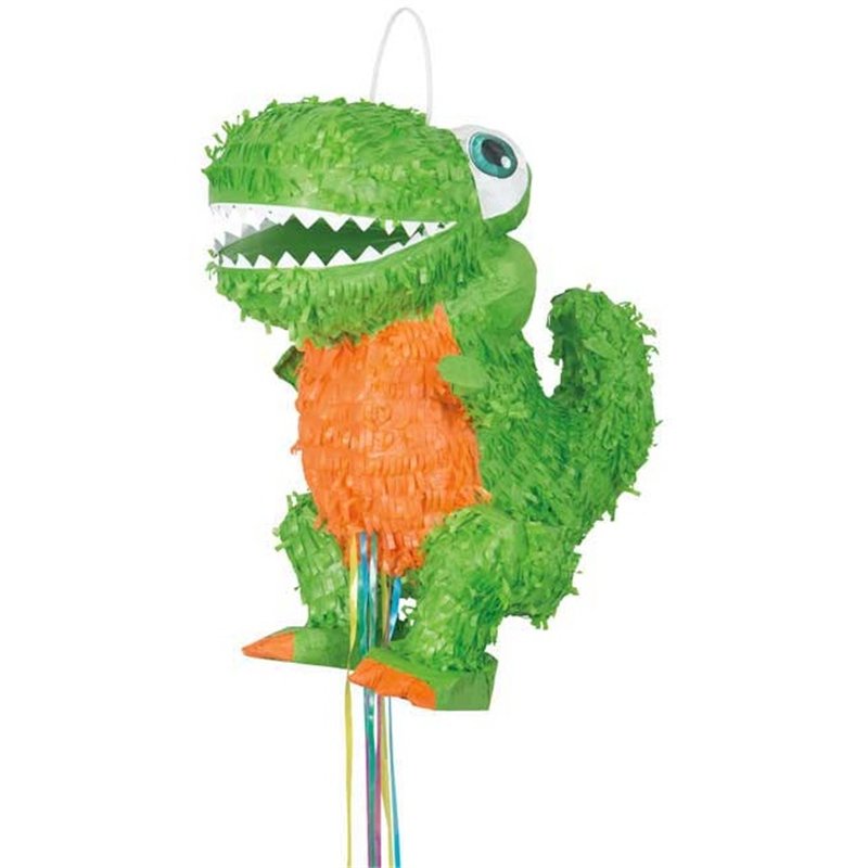 DINOSAUR T-REX 3D PULL PINATA