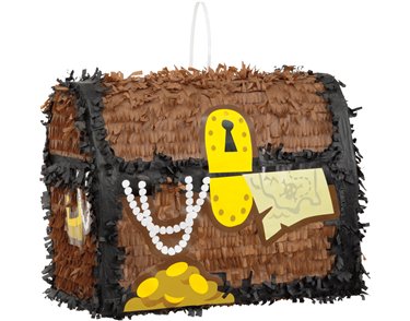 PIRATE TREASURE CHEST 3D PINATA