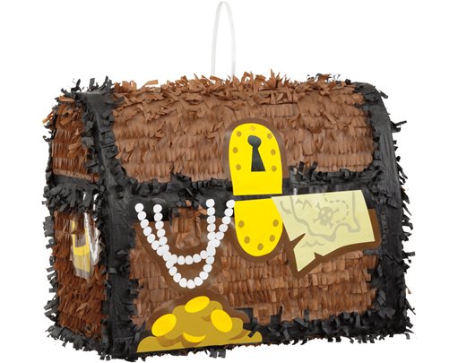 PIRATE TREASURE CHEST 3D PINATA
