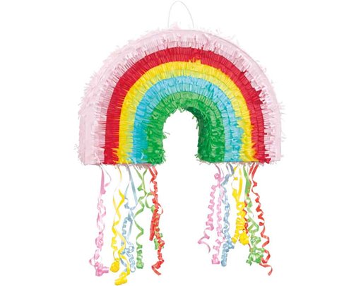 RAINBOW SHAPED DRUM PINATA