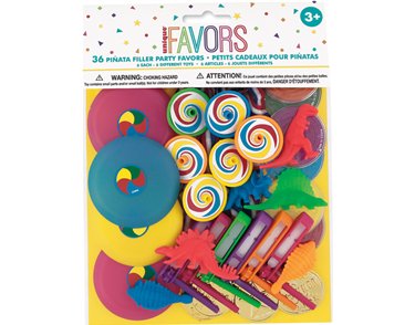 36PC FESTIVE PINATA FILLER