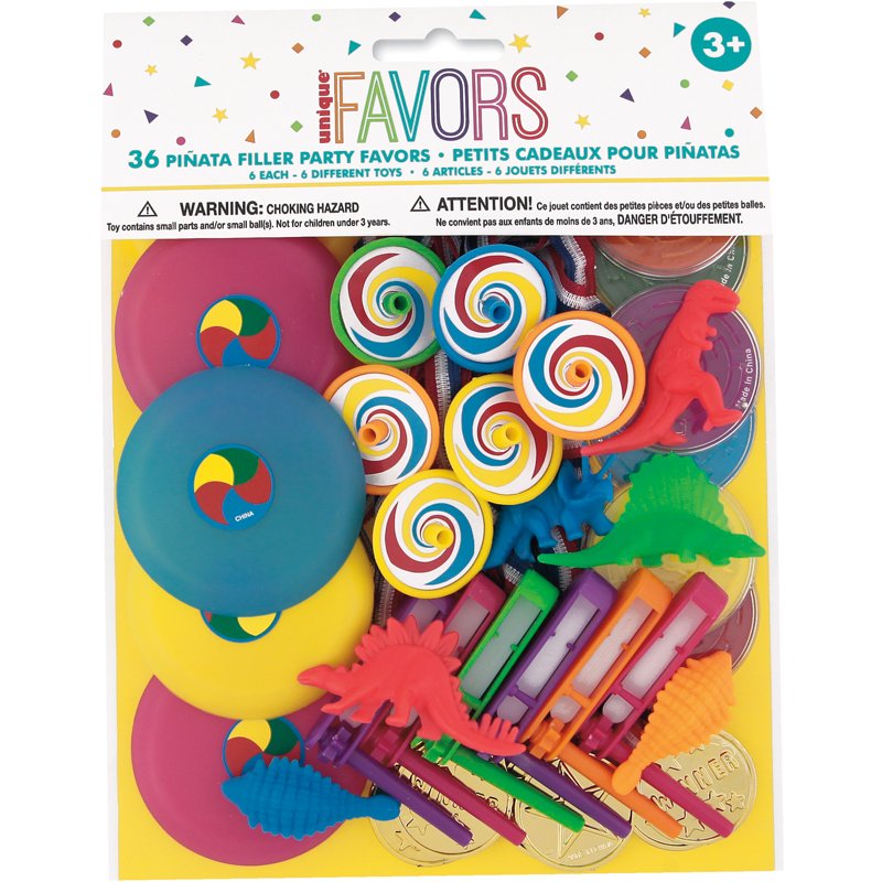 36PC FESTIVE PINATA FILLER