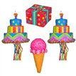 ASST BIRTHDAY PINATA