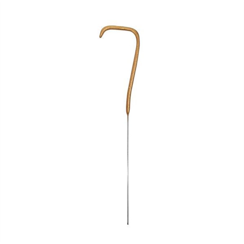 7in GLITZ NO. 7 GOLD CAKE SPARKLER