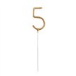 7in GLITZ NO. 5 GOLD CAKE SPARKLER