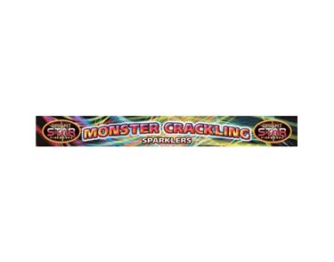 (4) 14IN MONSTER CRACKLING PARTY FAVOURS  50S