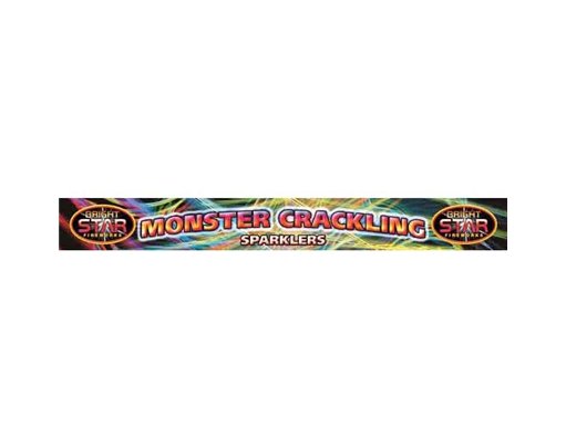 (4) 14IN MONSTER CRACKLING PARTY FAVOURS  50S