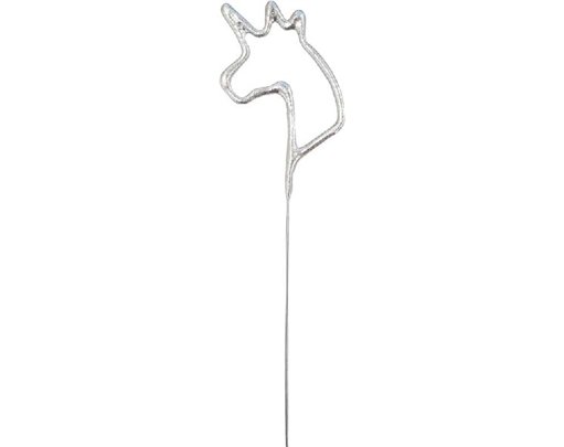 7IN UNICORN SHAPED SPARKLER