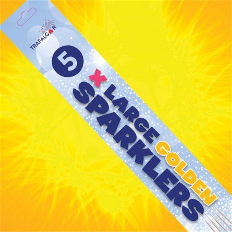 5PK 30cm XLG PARTY SPARKLERS