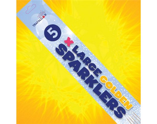 5PK 30cm XLG PARTY SPARKLERS