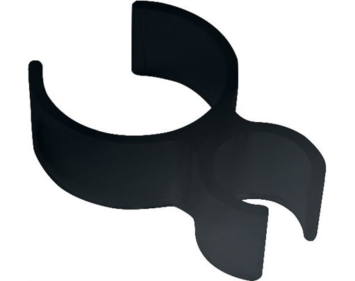 BLACK SINGLE ICE FOUNTAIN BOTTLE CLIP 100S