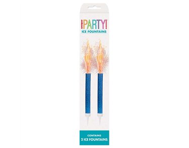 2PK BLUE PRISMATICE ICE FAVOURS