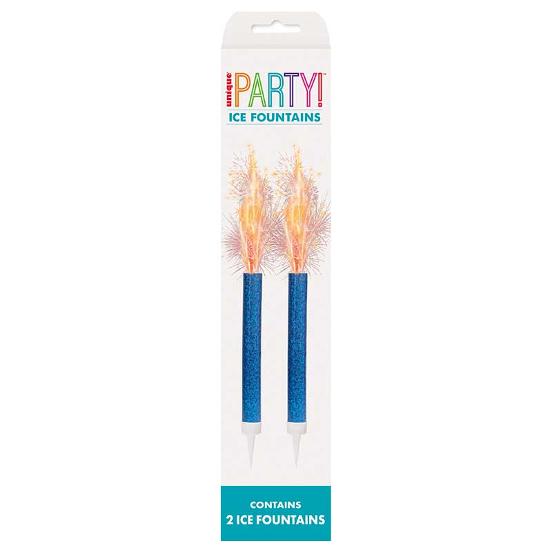 2PK BLUE PRISMATICE ICE FAVOURS