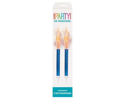 2PK BLUE PRISMATICE ICE FAVOURS