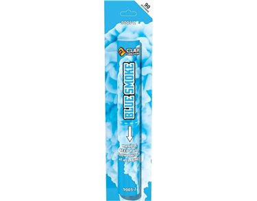 BLUE HAND HELD SMOKE FLARE