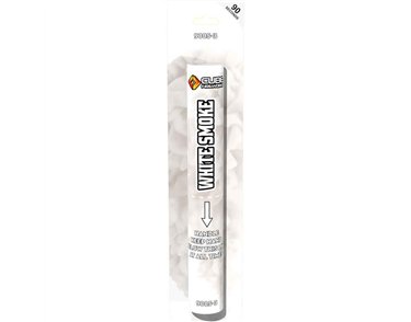 WHITE HAND HELD SMOKE FLARE