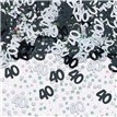 40TH BIRTHDAY BLACK CONFETTI
