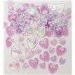 LOVE HEARTS IRIDESCENT CONFETTI