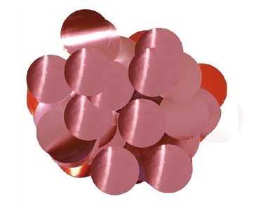 14G 10MM METALLIC LIGHT PINK CONFETTI