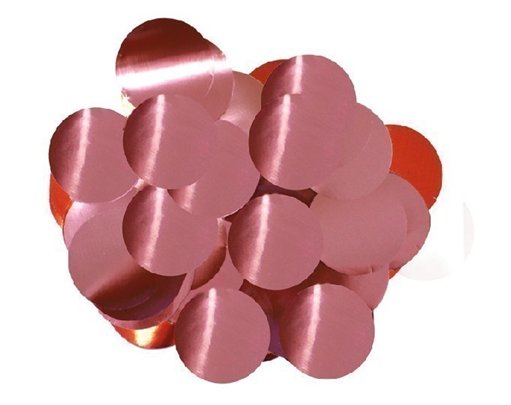 14G 10MM METALLIC LIGHT PINK CONFETTI