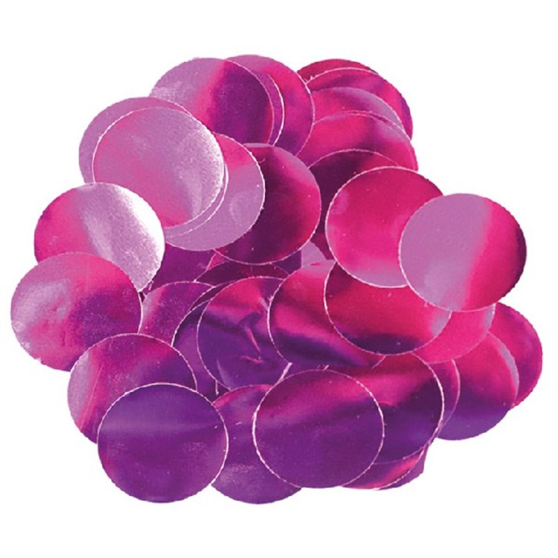 14G 10MM METALLIC FUCHSIA CONFETTI