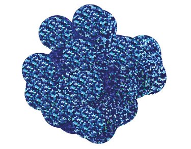 14G 10MM HOLOGRAPHIC BLUE CONFETTI