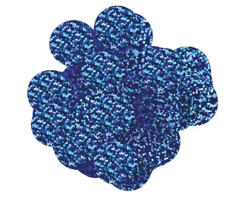 14G 10MM HOLOGRAPHIC BLUE CONFETTI