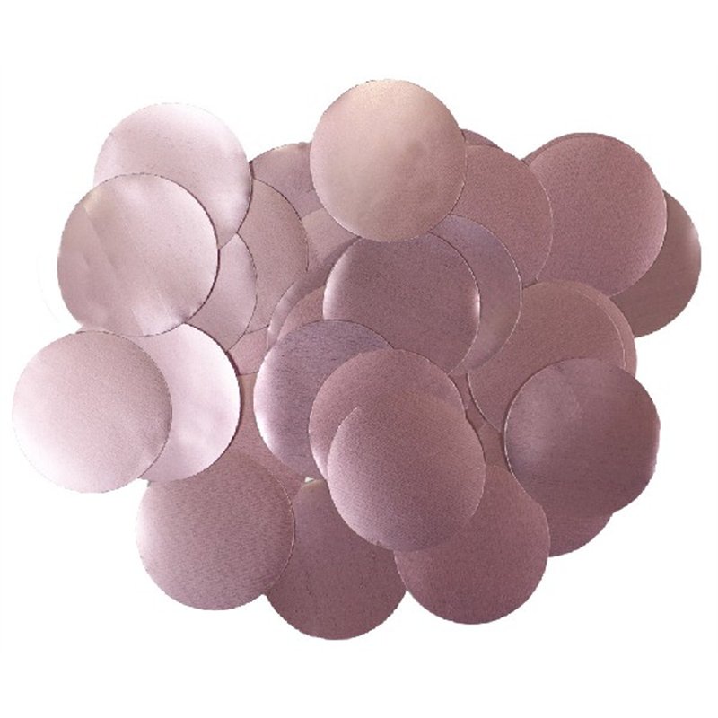 14G 25MM METALLIC PEARL LIGHT PINK CONFETTI