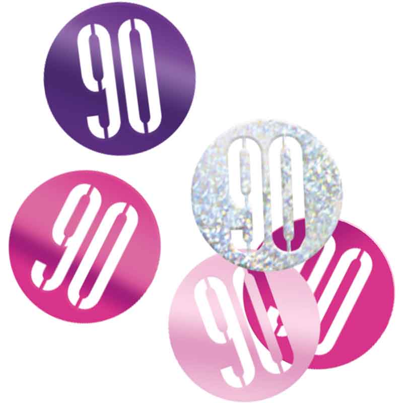 5oz GLITZ PINK 90 CONFETTI