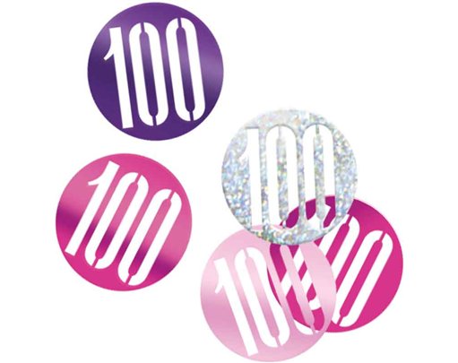 5oz GLITZ PINK 100 CONFETTI