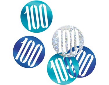 5oz GLITZ BLUE 100 CONFETTI