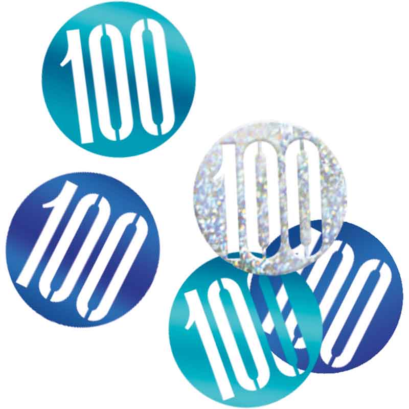 5oz GLITZ BLUE 100 CONFETTI