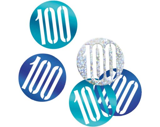 5oz GLITZ BLUE 100 CONFETTI