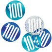 5oz GLITZ BLUE 100 CONFETTI