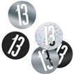 5oz GLITZ BLACK 13 CONFETTI
